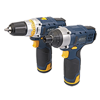 12V Drill Driver & Impact Driver Twin Pack